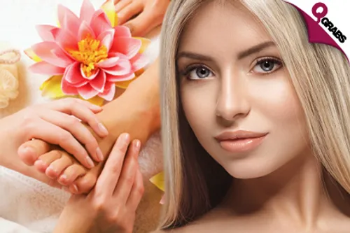 For QR96 Enjoy an Aloe Mineral Facial with Foot Massage OR for QR799 Receive a GK Keratin Hair Taming Treatment! (QR275/QR2700 Value)